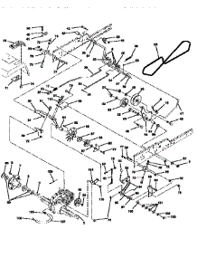 Ground Drive parts for Craftsman Front-Engine Lawn Tractor 917251492 from AppliancePartsPros.com