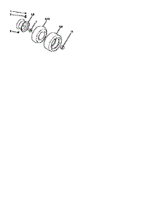 Wheels And Tires parts for Craftsman Front-Engine Lawn Tractor 917251492 from AppliancePartsPros.com