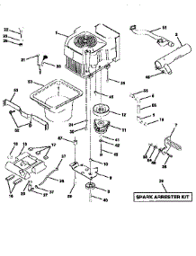 Engine parts for Craftsman Front-Engine Lawn Tractor 917251493 from AppliancePartsPros.com