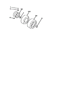 Wheels And Tires parts for Craftsman Front-Engine Lawn Tractor 917251493 from AppliancePartsPros.com