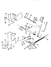 Lift Assembly parts for Craftsman Front-Engine Lawn Tractor 917251493 from AppliancePartsPros.com