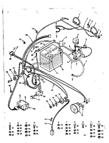 Electrical parts for Craftsman Front-Engine Lawn Tractor 91725150 from AppliancePartsPros.com