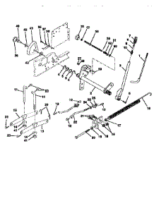 Lift Assembly parts for Craftsman Front-Engine Lawn Tractor 917251510 from AppliancePartsPros.com