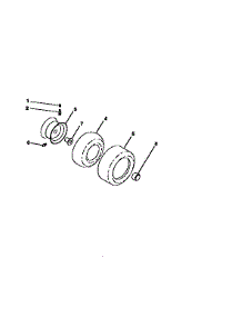 Wheels And Tires parts for Craftsman Front-Engine Lawn Tractor 917251511 from AppliancePartsPros.com