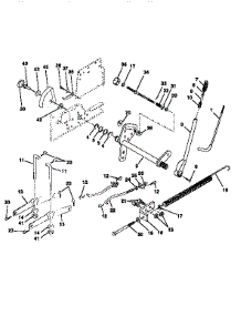 Lift Assembly parts for Craftsman Front-Engine Lawn Tractor 917251512 from AppliancePartsPros.com
