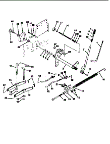 Lift Assembly parts for Craftsman Front-Engine Lawn Tractor 917251521 from AppliancePartsPros.com