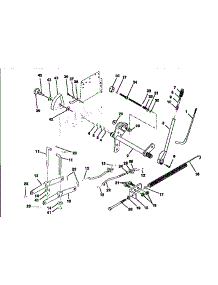 Lift Assembly parts for Craftsman Front-Engine Lawn Tractor 917251522 from AppliancePartsPros.com