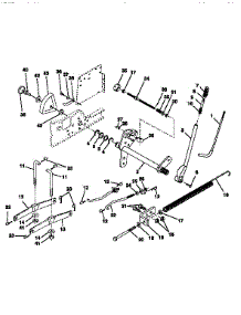 Lift Assembly parts for Craftsman Front-Engine Lawn Tractor 917251550 from AppliancePartsPros.com