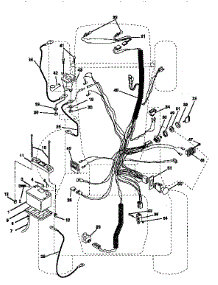 Electrical parts for Craftsman Front-Engine Lawn Tractor 917251551 from AppliancePartsPros.com
