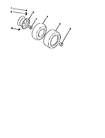 Wheels And Tires parts for Craftsman Front-Engine Lawn Tractor 917251551 from AppliancePartsPros.com