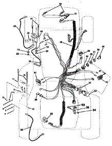 Electrical parts for Craftsman Front-Engine Lawn Tractor 917251561 from AppliancePartsPros.com