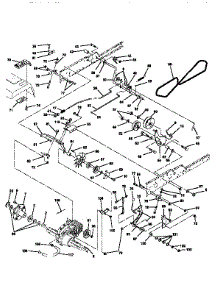 Ground Drive parts for Craftsman Front-Engine Lawn Tractor 917251570 from AppliancePartsPros.com