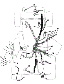 Electrical parts for Craftsman Front-Engine Lawn Tractor 917251572 from AppliancePartsPros.com