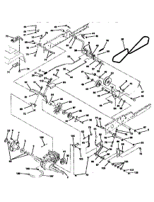 Ground Drive parts for Craftsman Front-Engine Lawn Tractor 917251572 from AppliancePartsPros.com