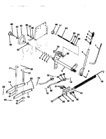 Lift Assembly parts for Craftsman Front-Engine Lawn Tractor 917251572 from AppliancePartsPros.com