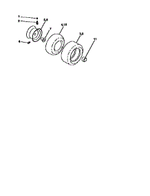 Wheels And Tires parts for Craftsman Front-Engine Lawn Tractor 917251572 from AppliancePartsPros.com