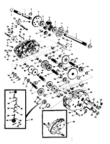Transaxle parts for Craftsman Front-Engine Lawn Tractor 91725161 from AppliancePartsPros.com