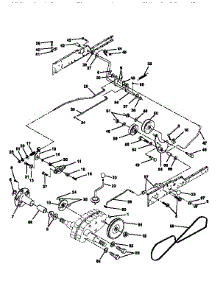 Ground Drive parts for Craftsman Front-Engine Lawn Tractor 917251630 from AppliancePartsPros.com