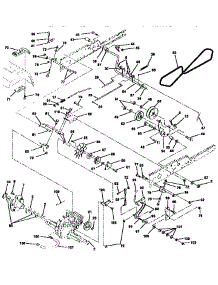 Ground Drive parts for Craftsman Front-Engine Lawn Tractor 917251642 from AppliancePartsPros.com
