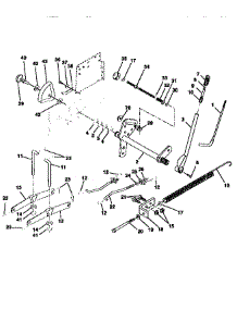Lift Assembly parts for Craftsman Front-Engine Lawn Tractor 917251642 from AppliancePartsPros.com