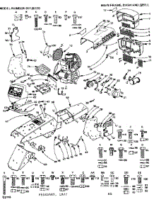 6 Garden Tractor / Main Frame, Dash And Grill parts for Craftsman Front-Engine Lawn Tractor 91725170 from AppliancePartsPros.com