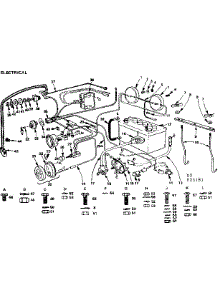 6 Twin Garden Tractor / Electrical parts for Craftsman Front-Engine Lawn Tractor 91725181 from AppliancePartsPros.com