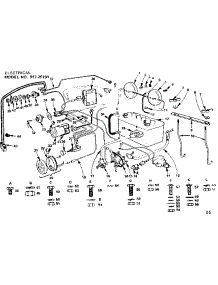 6 Twin Garden Tractor / Electrical parts for Craftsman Front-Engine Lawn Tractor 91725191 from AppliancePartsPros.com
