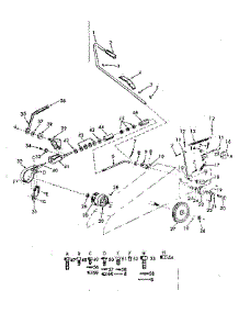 Idler And Braking Assembly parts for Craftsman Front-Engine Lawn Tractor 91725200 from AppliancePartsPros.com