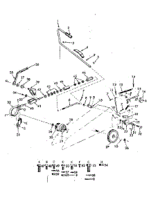 Idler And Breaking Assembly parts for Craftsman Gas Walk-Behind Mower 91725201 from AppliancePartsPros.com
