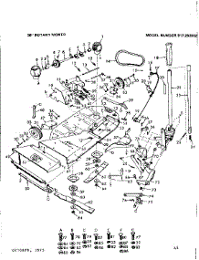 Mower Deck parts for Craftsman Gas Walk-Behind Mower 917252032 from AppliancePartsPros.com