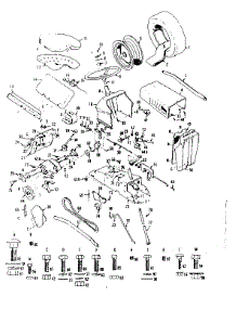 Steering Assembly parts for Craftsman Front-Engine Lawn Tractor 91725221 from AppliancePartsPros.com