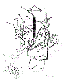 Electrical parts for Craftsman Front-Engine Lawn Tractor 917252450 from AppliancePartsPros.com