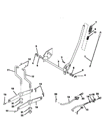 Lift parts for Craftsman Front-Engine Lawn Tractor 917252450 from AppliancePartsPros.com