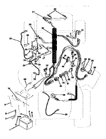 Electrical parts for Craftsman Front-Engine Lawn Tractor 917252451 from AppliancePartsPros.com