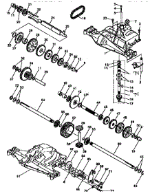 Dana Transaxle-Model  4360-78 parts for Craftsman Front-Engine Lawn Tractor 917252451 from AppliancePartsPros.com