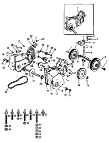 Transmission And Gauge Wheels parts for Craftsman Tiller 917252494 from AppliancePartsPros.com