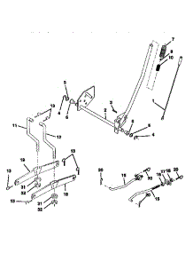 Lift parts for Craftsman Front-Engine Lawn Tractor 917252500 from AppliancePartsPros.com