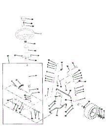 Steering Assembly parts for Craftsman Front-Engine Lawn Tractor 917252501 from AppliancePartsPros.com