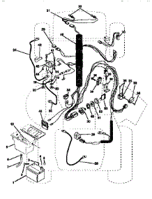 Electrical parts for Craftsman Front-Engine Lawn Tractor 917252503 from AppliancePartsPros.com