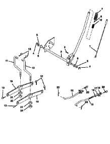Lift parts for Craftsman Front-Engine Lawn Tractor 917252503 from AppliancePartsPros.com