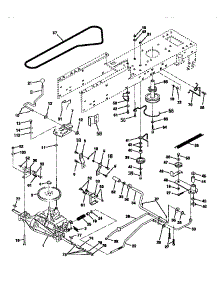 Drive parts for Craftsman Front-Engine Lawn Tractor 917252510 from AppliancePartsPros.com