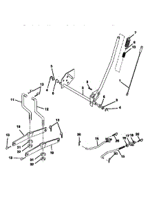 Lift parts for Craftsman Front-Engine Lawn Tractor 917252510 from AppliancePartsPros.com