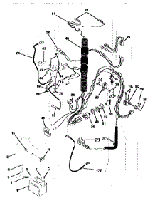 Electrical parts for Craftsman Front-Engine Lawn Tractor 917252510 from AppliancePartsPros.com