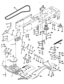 Drive parts for Craftsman Front-Engine Lawn Tractor 917252511 from AppliancePartsPros.com