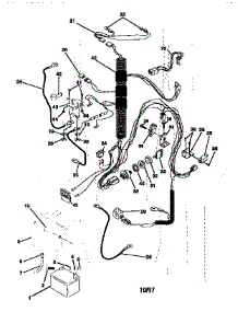 Electrical parts for Craftsman Front-Engine Lawn Tractor 917252542 from AppliancePartsPros.com
