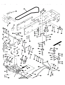 Drive parts for Craftsman Front-Engine Lawn Tractor 917252542 from AppliancePartsPros.com