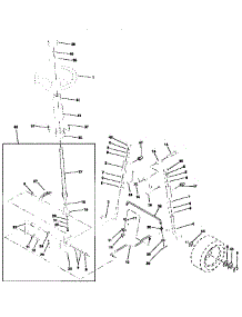 Steering Assembly parts for Craftsman Front-Engine Lawn Tractor 917252542 from AppliancePartsPros.com