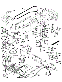 Drive parts for Craftsman Front-Engine Lawn Tractor 917252581 from AppliancePartsPros.com