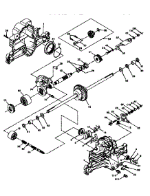 Hydro Gear Transaxle parts for Craftsman Front-Engine Lawn Tractor 917252590 from AppliancePartsPros.com