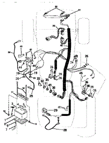 Electrical parts for Craftsman Front-Engine Lawn Tractor 917252600 from AppliancePartsPros.com